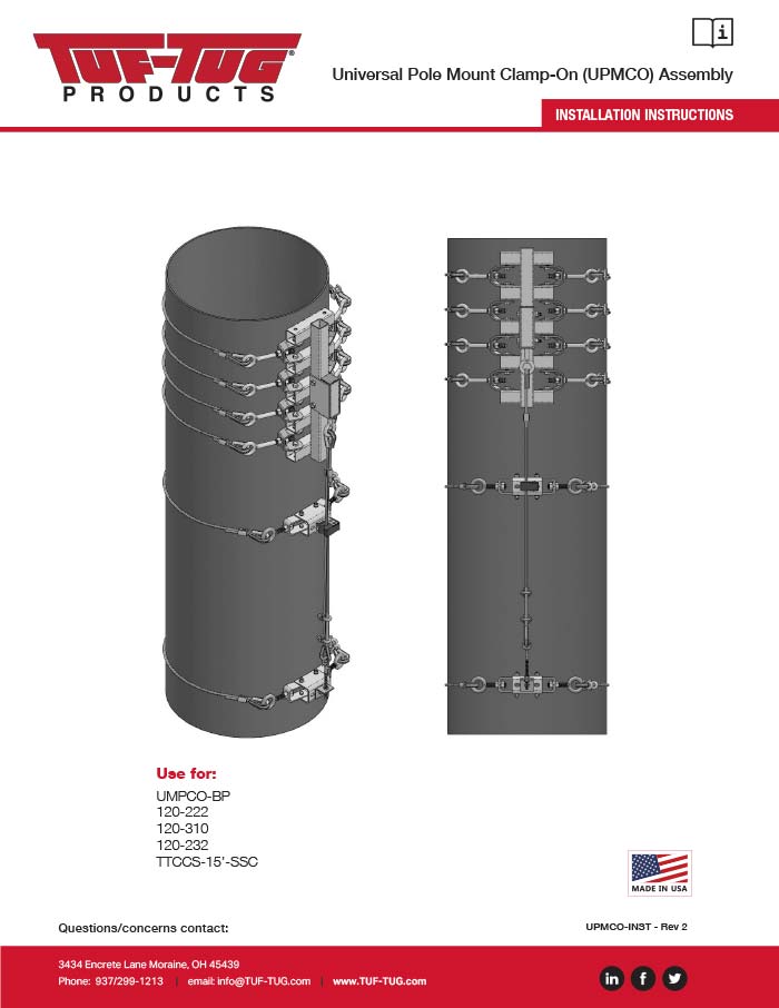 Instructions Tuf-Tug Products